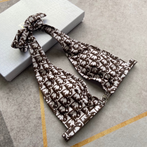 Luxury Womens Clothing Dior Burgundy Dior Oblique Swimsuit SML A144PP120 AA150496