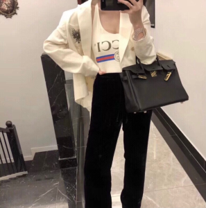 Luxury Womens Clothing Gucci Interlocking G Logo White Swimsuit SML A144PP120 AA150502