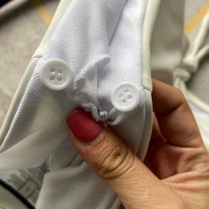 Luxury Womens Clothing Gucci Interlocking G Logo White Swimsuit SML A144PP120 AA150502