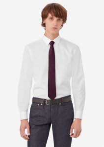 Luxury Mens Ties Gucci GG Pattern Silk Burgundy Ties A151PP130 AA150580