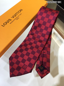 Louis Vuitton Damier Classique Burgundy Ties 