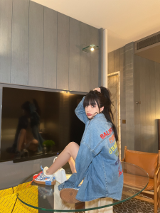 Luxury Womens Clothong Balenciaga Blue Denim Jacket SML A154PP580 AA150720