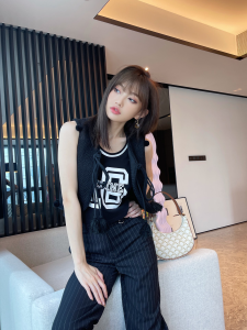 Luxury Womens Clothong Celine Folk Vest in Braided Wool Tweed SML A154PP780 AA150725