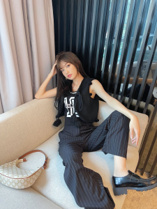 Luxury Womens Clothong Celine Folk Vest in Braided Wool Tweed SML A154PP780 AA150725