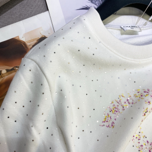 Luxury Womens Clothong Chanel CC Logo White Knitwear SML A154PP580 AA150721