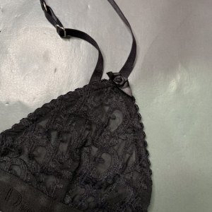 Luxury Womens Clothong Dior Black Oblique Lingerie Set SML A154PP680 AA150714