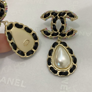 Luxury Womens Jewelry Chanel CC Logo Drop Earrings A152PP160 AA150708
