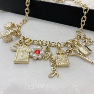 Luxury Womens Jewelry Chanel Vintage Gold Charms Necklaces A152PP240 AA150709