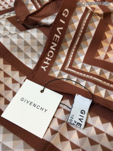 Luxury Womens Scarf Givenchy Square Silk Brown Scarf 90x90CM A151PP180 AA150585