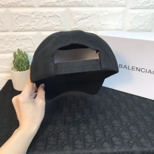Luxury Womens Hats Balenciaga GYM Wear Baseball Cap Hat Black A190PP85 AA150769