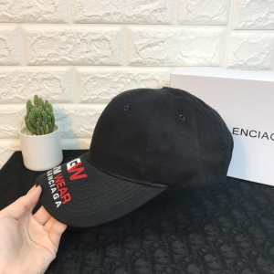 Luxury Womens Hats Balenciaga GYM Wear Baseball Cap Hat Black A190PP85 AA150769