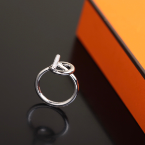 Luxury Womens Jewelry Hermes Echappee Ring A205PP220 AA150807