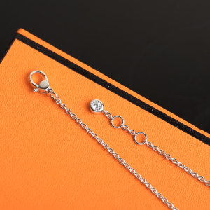 Luxury Womens Jewelry Hermes Finesse Diamond Bracelets Silver A205PP190 AA150804