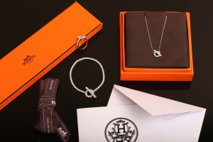 Luxury Womens Jewelry Hermes Finesse Diamond Bracelets Silver A205PP240 AA150806