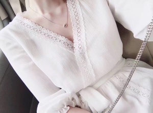 Luxury Womens Jewelry Hermes Finesse Diamonds Necklaces A205PP180 AA150810