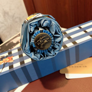 Luxury Womens Umbrella Burberry Deer Print Check Umbrella A190PP110 AA150778