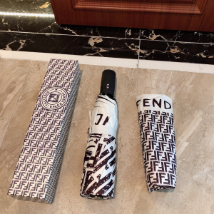 Luxury Womens Umbrella Fendi FF Jacquard Umbrella A190PP110 AA150774