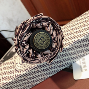 Luxury Womens Umbrella Fendi FF Jacquard Umbrella A190PP110 AA150775