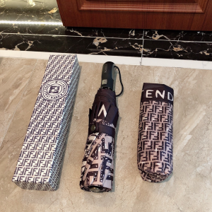 Luxury Womens Umbrella Fendi FF Jacquard Umbrella A190PP110 AA150775