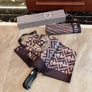 Luxury Womens Umbrella Fendi FF Jacquard Umbrella A190PP110 AA150775