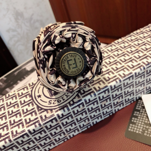 Luxury Womens Umbrella Fendi FF Jacquard Umbrella A190PP110 AA150776