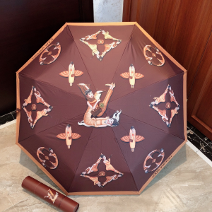 Louis Vuitton LV Monogram Umbrella Brown 