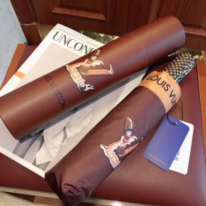 Luxury Womens Umbrella Louis Vuitton LV Monogram Umbrella Brown A190PP110 AA150782