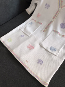 Luxury Womens Clothing Chanel White Knitwear V Neck T Shirt SML A29PP480 AA150902