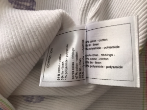 Luxury Womens Clothing Chanel White Knitwear V Neck T Shirt SML A29PP480 AA150902