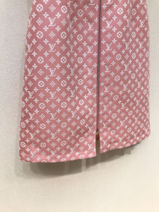 Luxury Womens Clothing Louis Vuitton Monogram Pink Dress SMLXL A154PP580 AA151280
