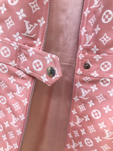 Luxury Womens Clothing Louis Vuitton Monogram Pink Dress SMLXL A154PP580 AA151280