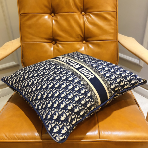 Luxury Home Cushions Dior Blue Dior Oblique Cushions A62PP280 AA151475