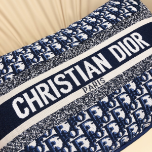 Luxury Home Cushions Dior Blue Dior Oblique Cushions A62PP280 AA151476