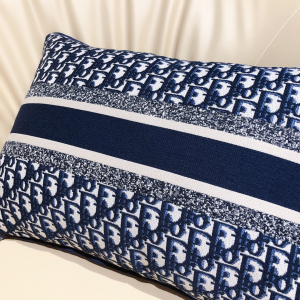Luxury Home Cushions Dior Blue Dior Oblique Cushions A62PP280 AA151476