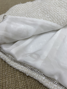 Luxury Womens Clothing Chanel 2021SS Jacket in White SML A29PP680 AA151400