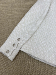 Luxury Womens Clothing Chanel 2021SS Jacket in White SML A29PP680 AA151400