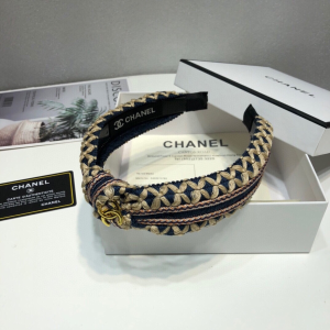 Chanel Weave Twill Head Band 