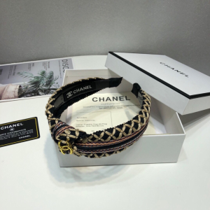 Chanel Weave Twill Head Band 