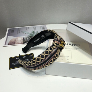 Luxury Womens Head Band Chanel Weave Twill Head Band A190PP100 AA151304