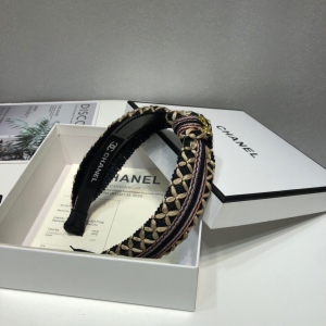 Luxury Womens Head Band Chanel Weave Twill Head Band A190PP100 AA151304