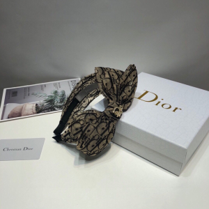 Luxury Womens Head Band Dior Oblique Bowknot Head Band A190PP95 AA151306