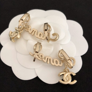 Luxury Womens Jewelry Chanel CC Monogram Logo Earrings A39PP135 AA151430