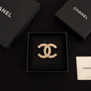 Luxury Womens Jewelry Chanel Gold Multi CC Brooch A39PP145 AA151434