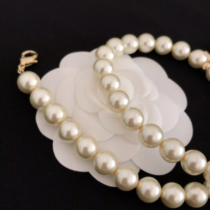 Luxury Womens Jewelry Chanel Pearls NO5 Pendant Necklace A39PP200 AA151437