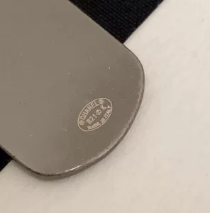 Luxury Womens Jewelry Chanel Vintage Tag Earrings A39PP115 AA151440