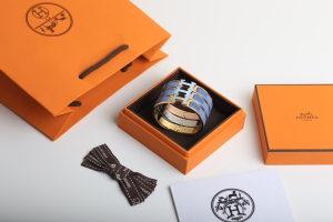 Luxury Womens Jewelry Hermes Clic H Bracelets Blue A205PP260 AA151373