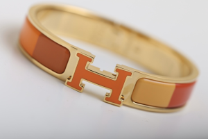 Hermes Clic H Bracelets Orange 