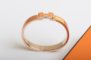 Luxury Womens Jewelry Hermes Clic H Bracelets Orange A205PP260 AA151374