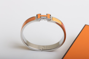 Luxury Womens Jewelry Hermes Clic H Bracelets Orange A205PP260 AA151374
