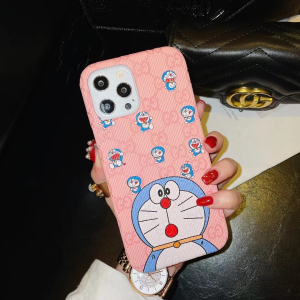 Luxury Womens Phone Case Gucci x Doraemon GG Supreme iPhone Case A62PP50 AA151472